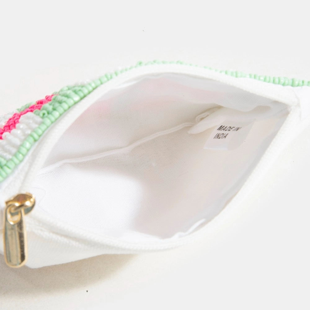 Mom Era Beaded Coin Purse