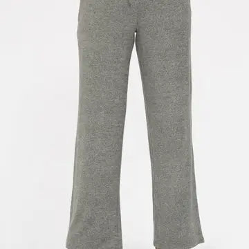 BRUSHED WIDE LEG LOUNGE PANTS