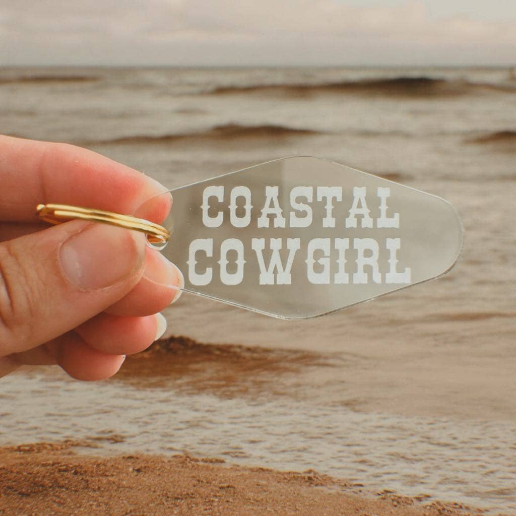 Coastal Cowgirl Keychain