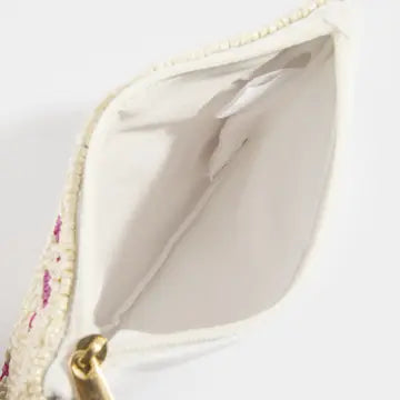 Botox and Bubbles Beaded Coin Purse