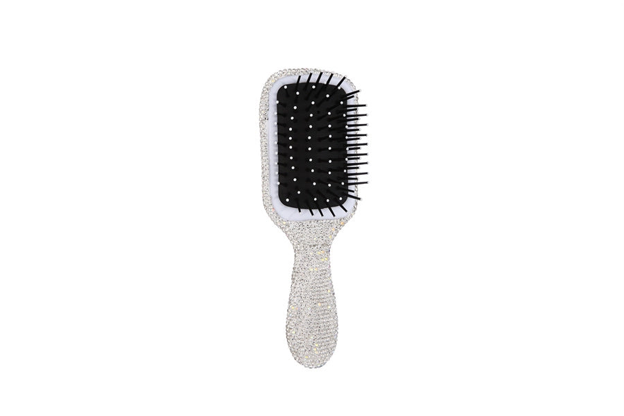 Rhinestone Mini Travel Size Hair Brush