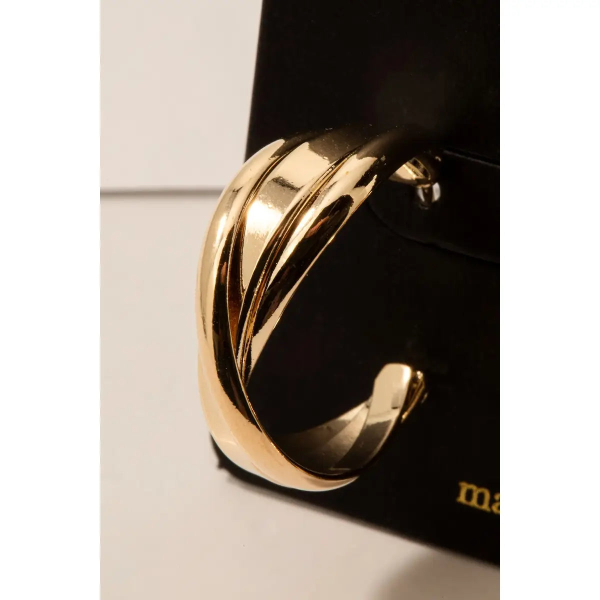Layered Flat Hoop Earrings