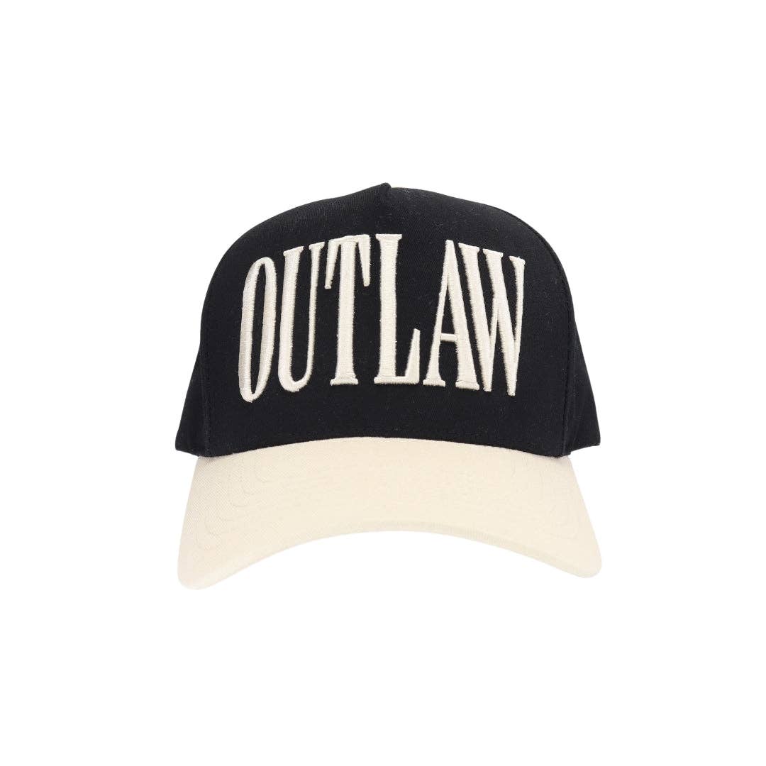 Outlaw Puff Embroidered Trucker Hat