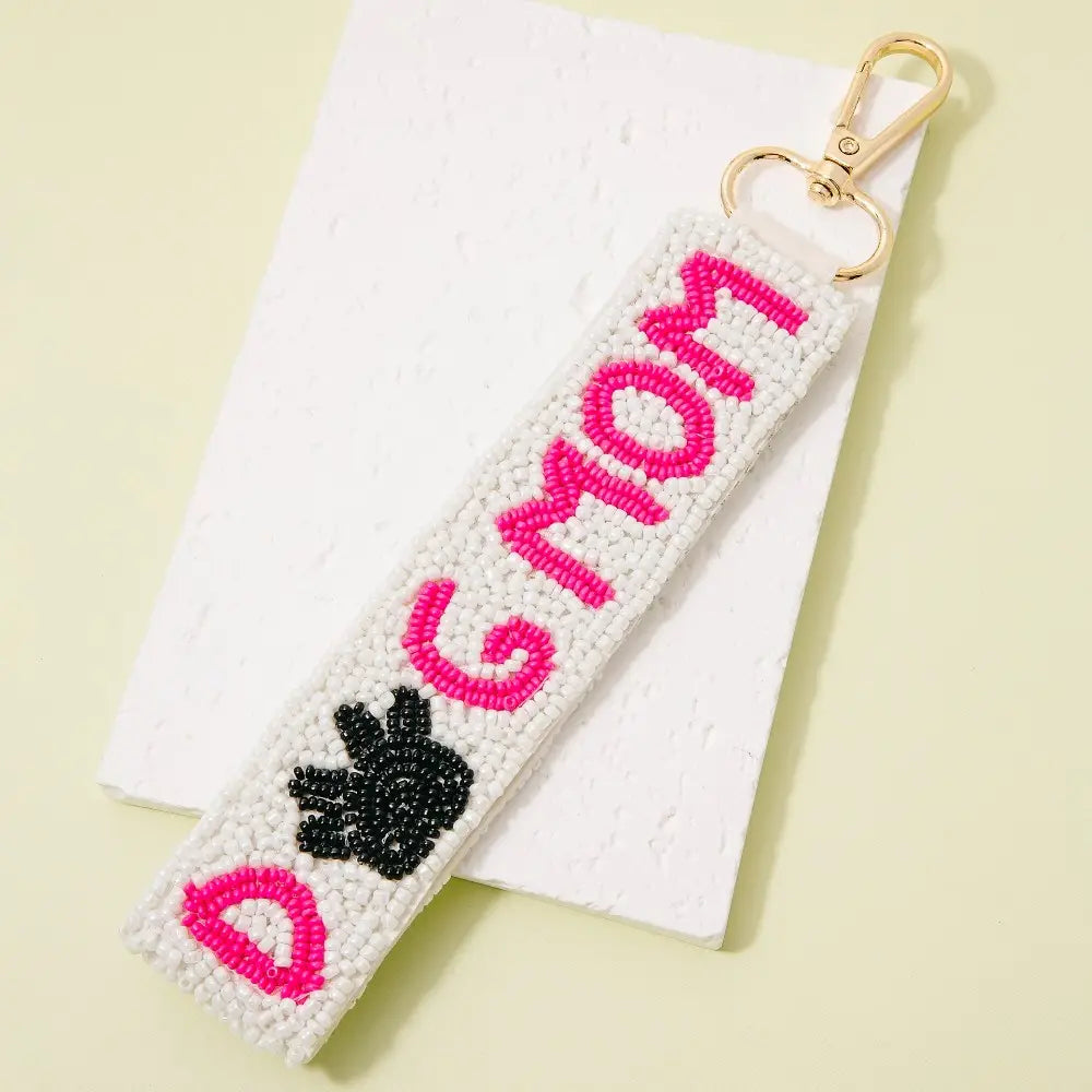 Dog Mom Keychain