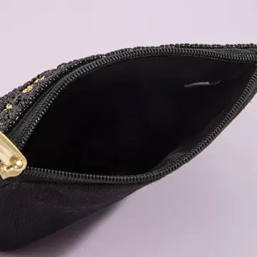 Tequila Money Seed Bead Coin Purse