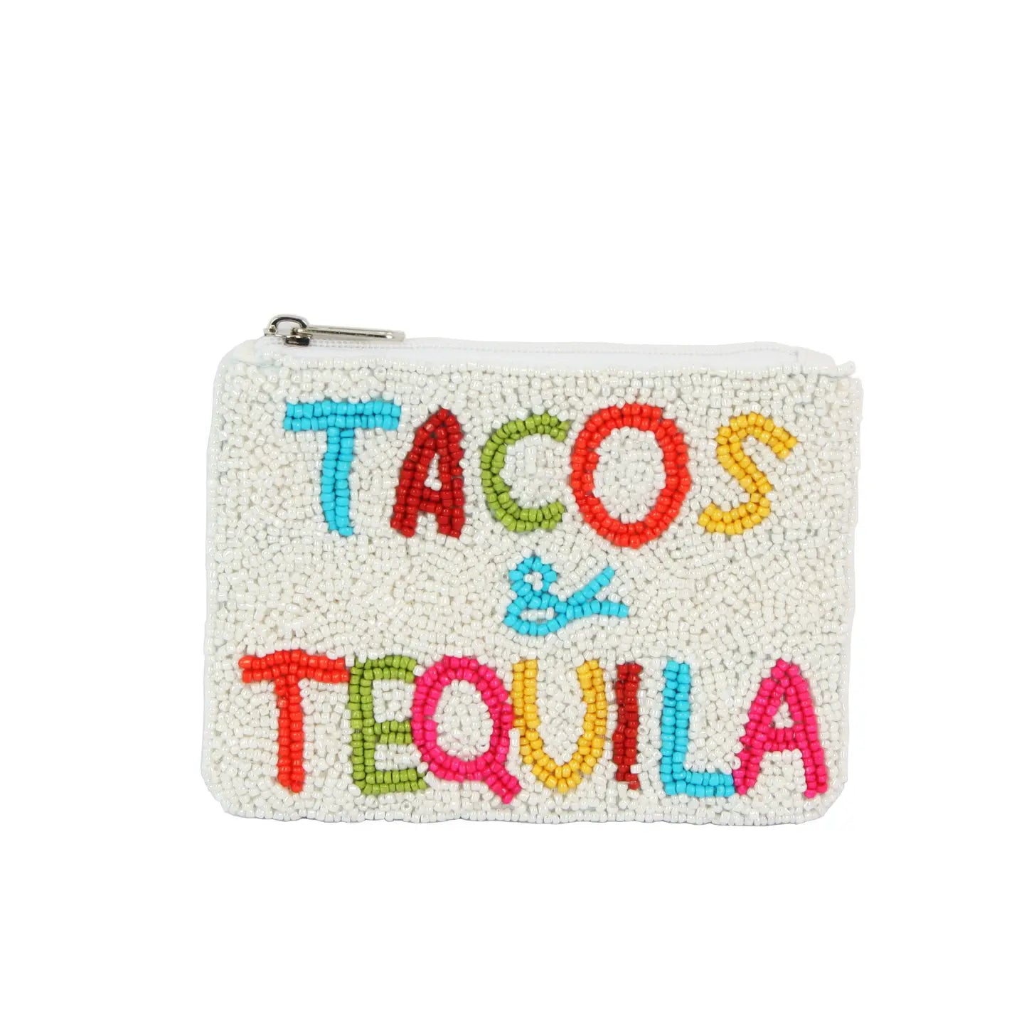 Tacos & Tequila beaded coin purses