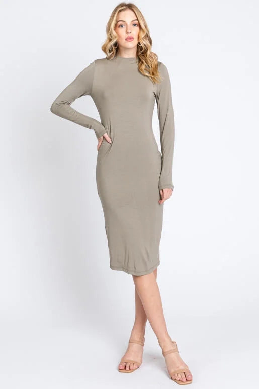 Double Layered Bodycon Dress