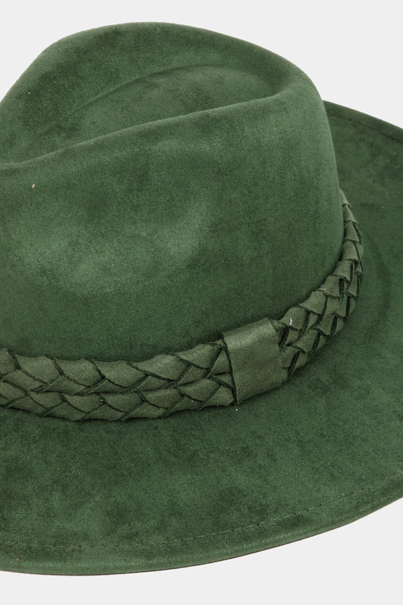 Double Rodeo Rope Wide Brim Hat