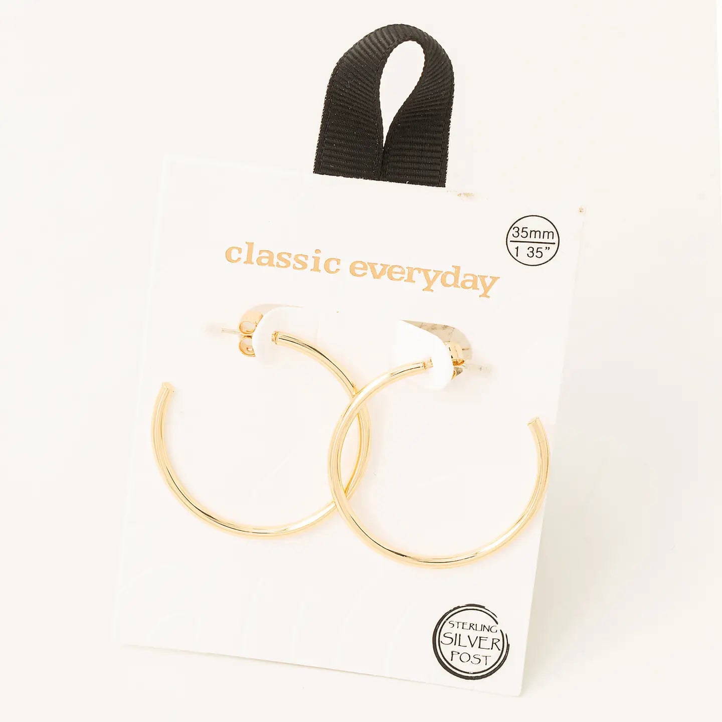 Smooth Everyday Hoop Earrings