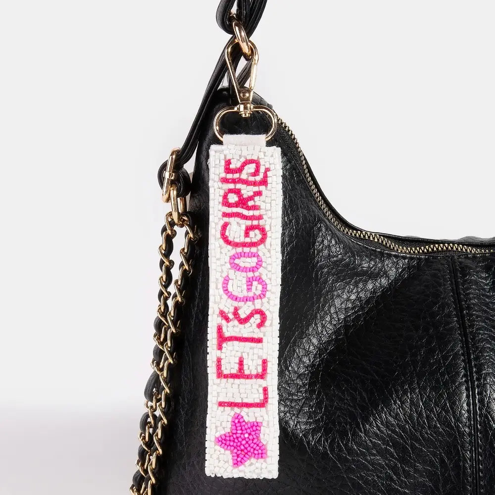 Let's Go Girls Keychain
