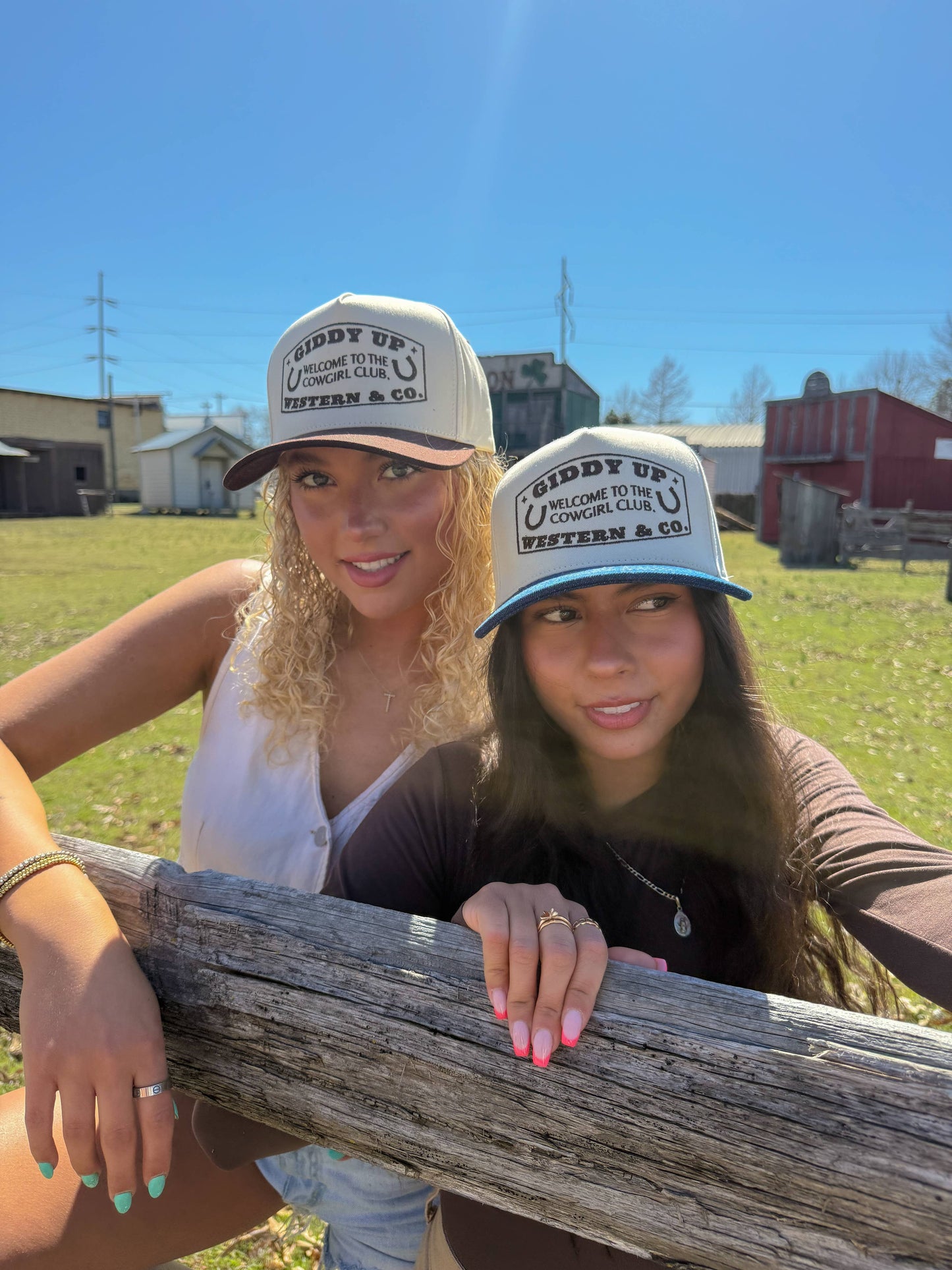 Giddy Up Embroidered Trucker Hat