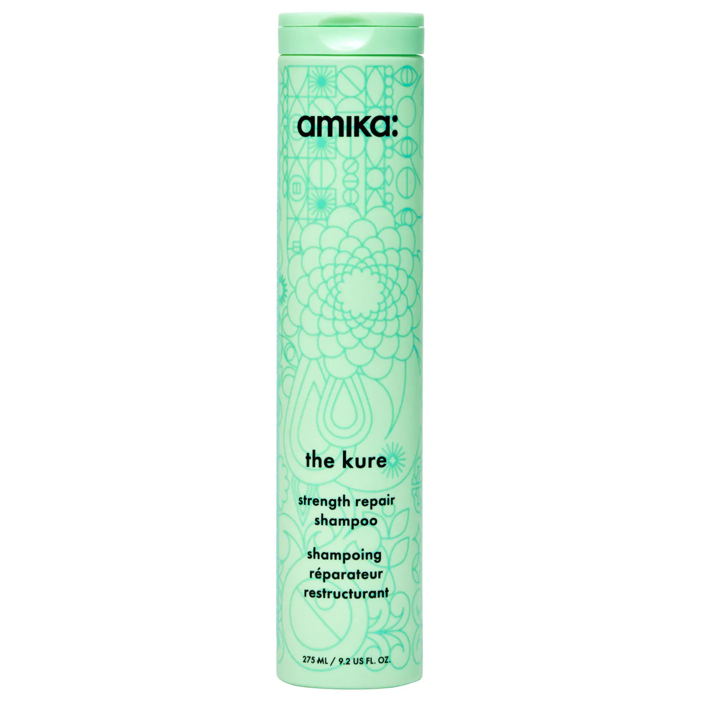 the kure strength repair shampoo 9.2 oz / 275 ml - amika